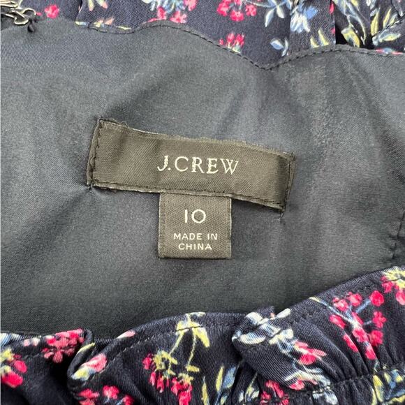 J. Crew Ruffle Stretch Silk Dress in Wisp Floral
Size 10 - Picture 5 of 8